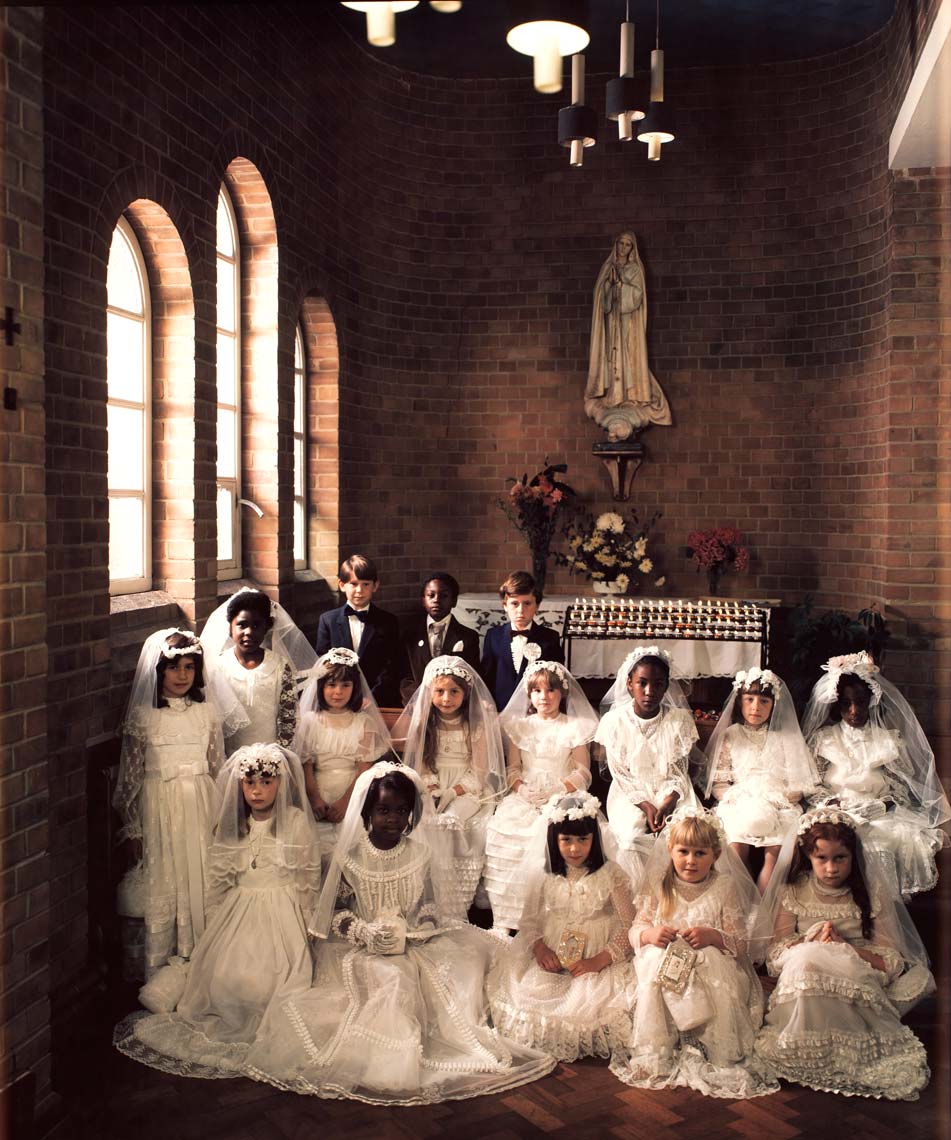 FIRST COMMUNICANTS; OUR LADY OF FATIMA, LONDON