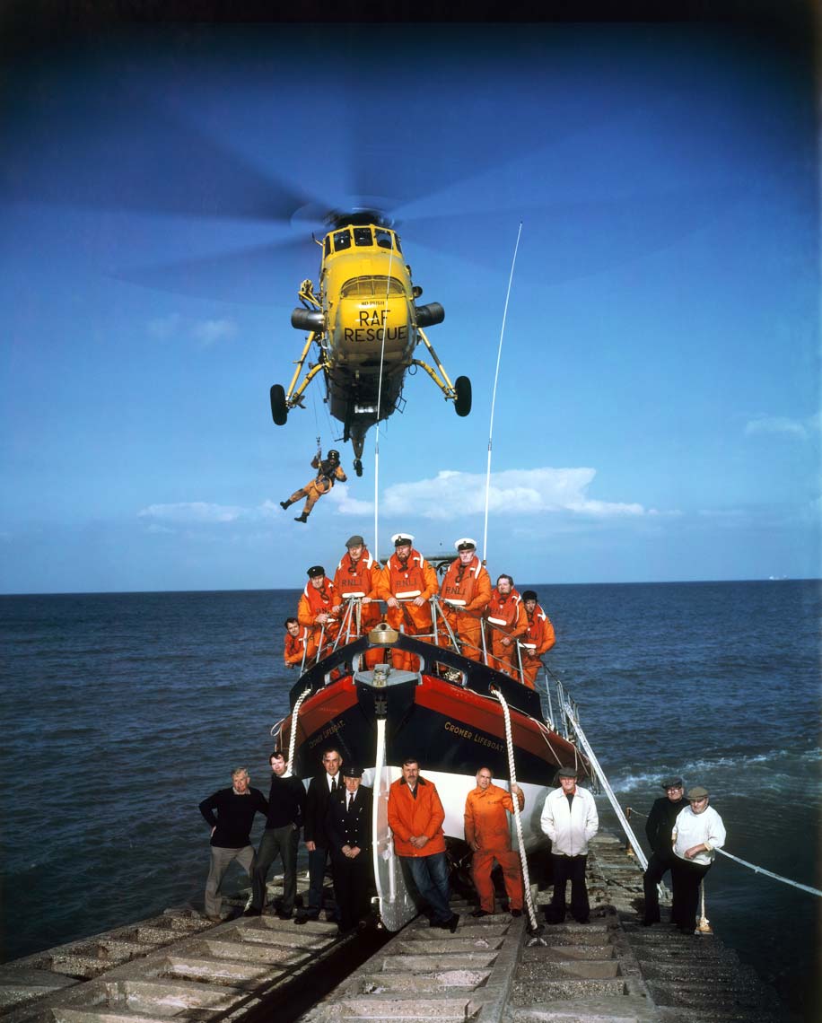 ROYAL NATIONAL LIFEBOAT INSTITUTE; CROMER, NORFOLK, UK